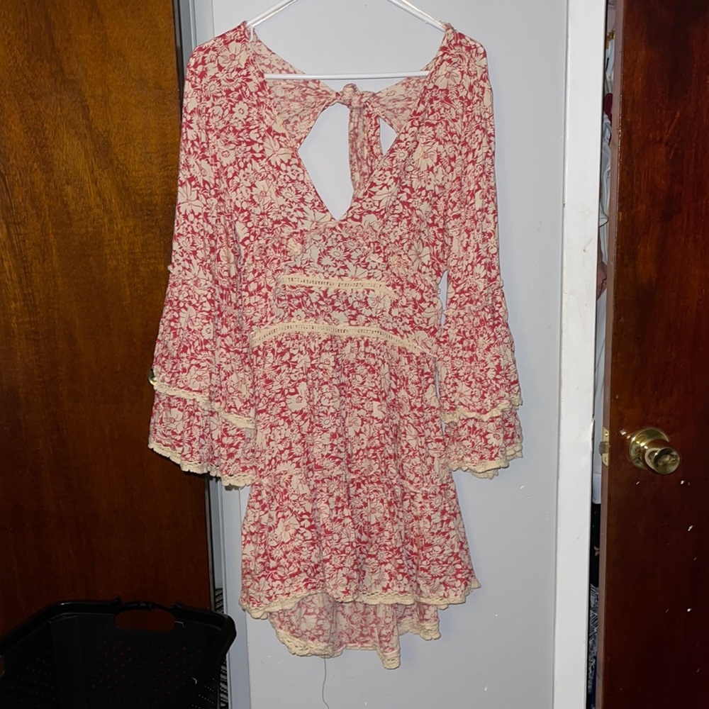 Free people mini floral dress